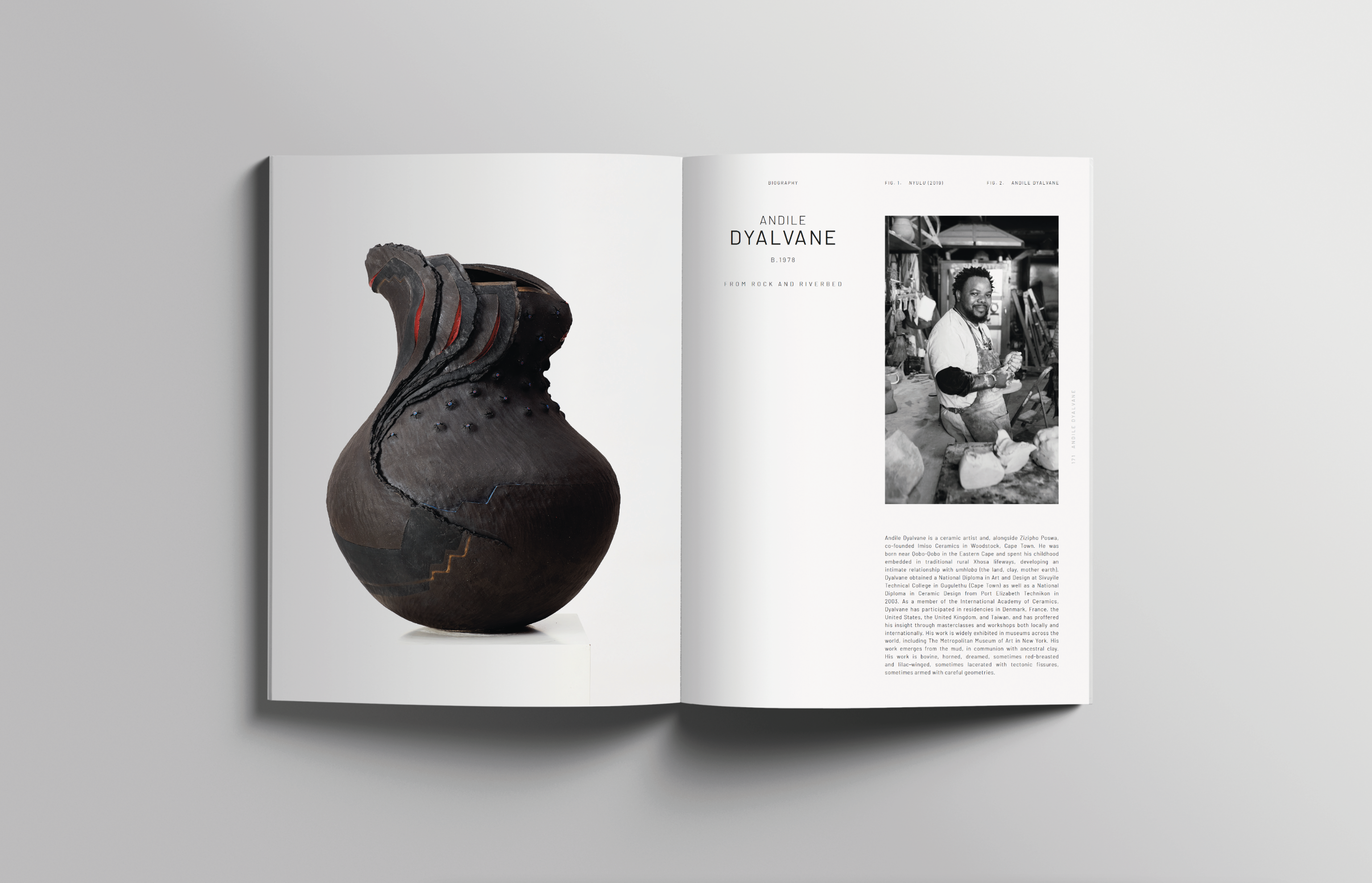 Andile Dyalvane_Clay Formes book by Art Formes