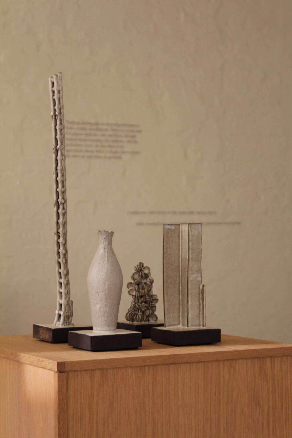 Hennie Meyer's 400g sculpture on display at Art Formes Gallery in Cape Town.